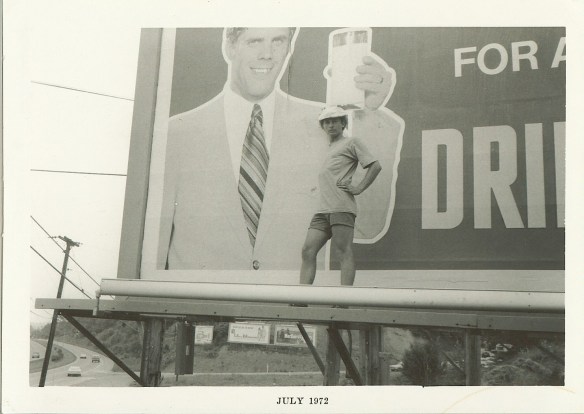 Mark milk billboard