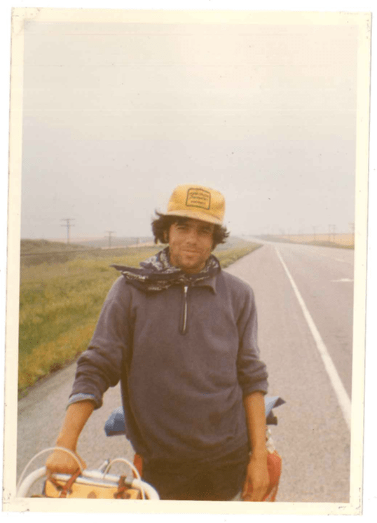David with Kansas Hat large