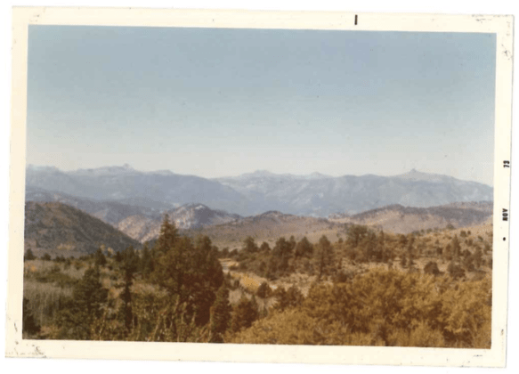 Eastern Slope of the Sierras