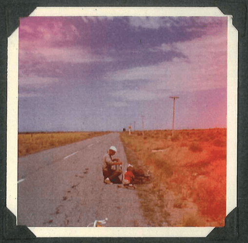 Mark fixes flat on way to Delta